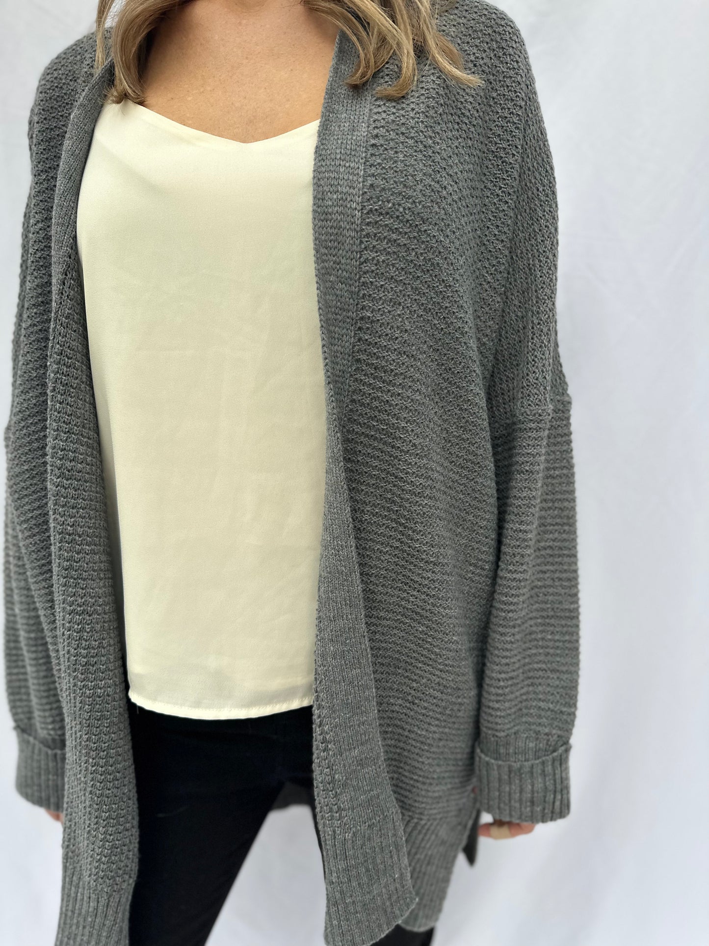 Snowdon Gray Cardigan