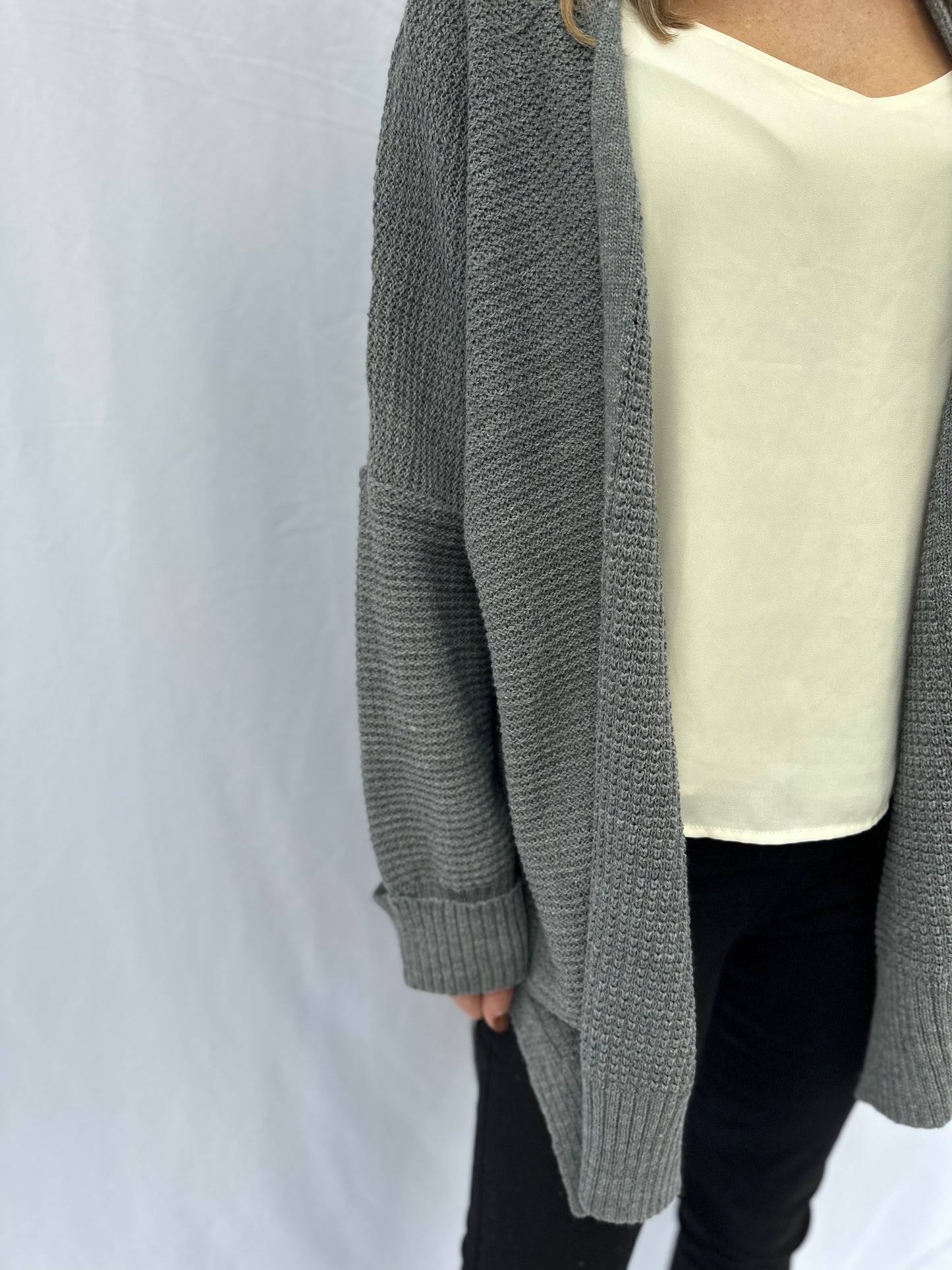 Snowdon Gray Cardigan