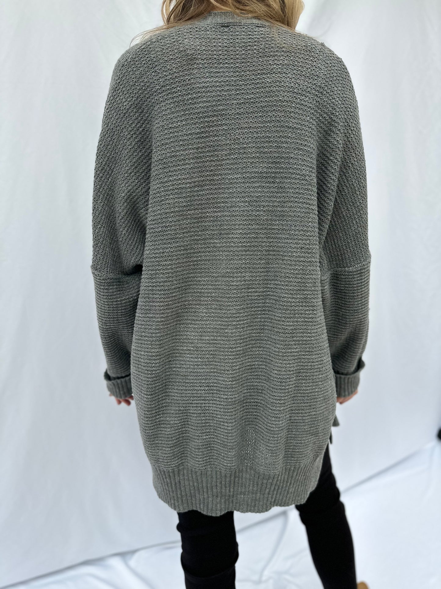 Snowdon Gray Cardigan