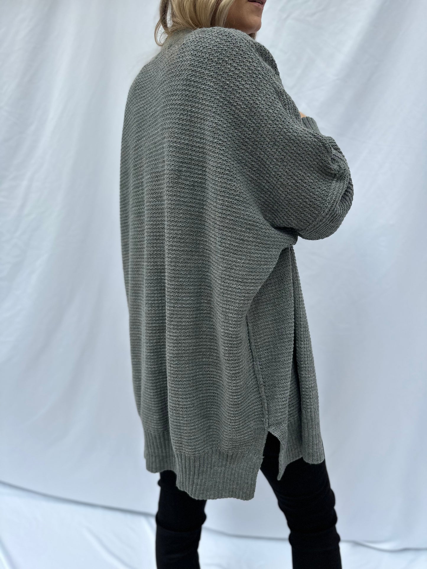 Snowdon Gray Cardigan