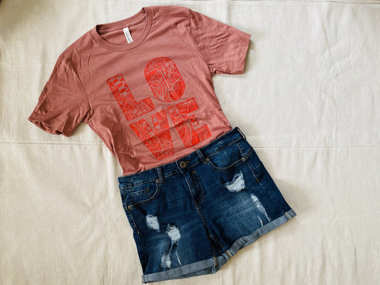 LOVE T in Blush