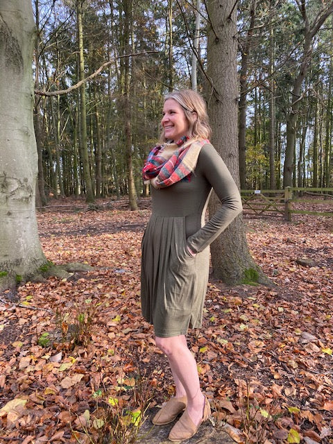 Hayden Dress in Olive