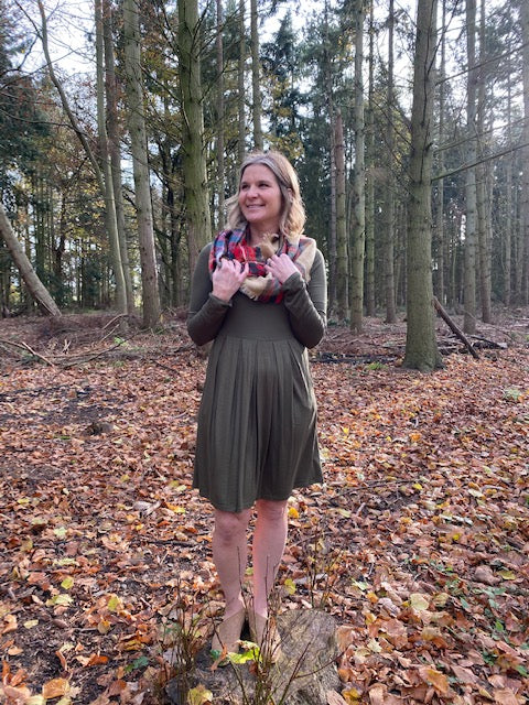 Hayden Dress in Olive