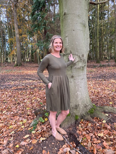 Hayden Dress in Olive