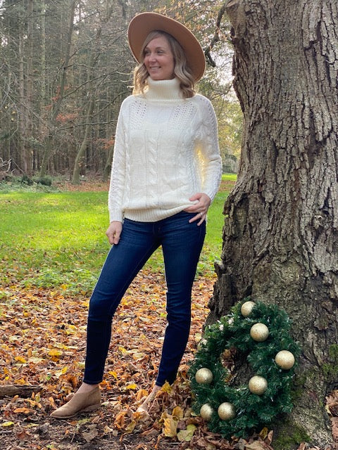 Caroline Ivory Sweater