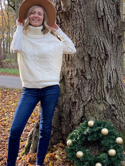 Caroline Ivory Sweater