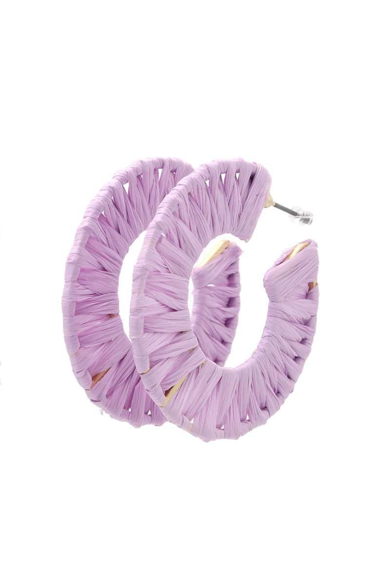Lavender Hoops