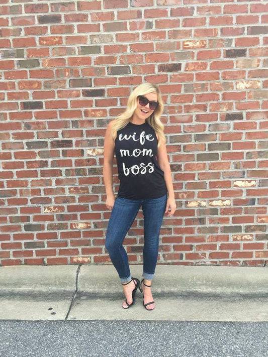 Wife. Mom. Boss. Tank