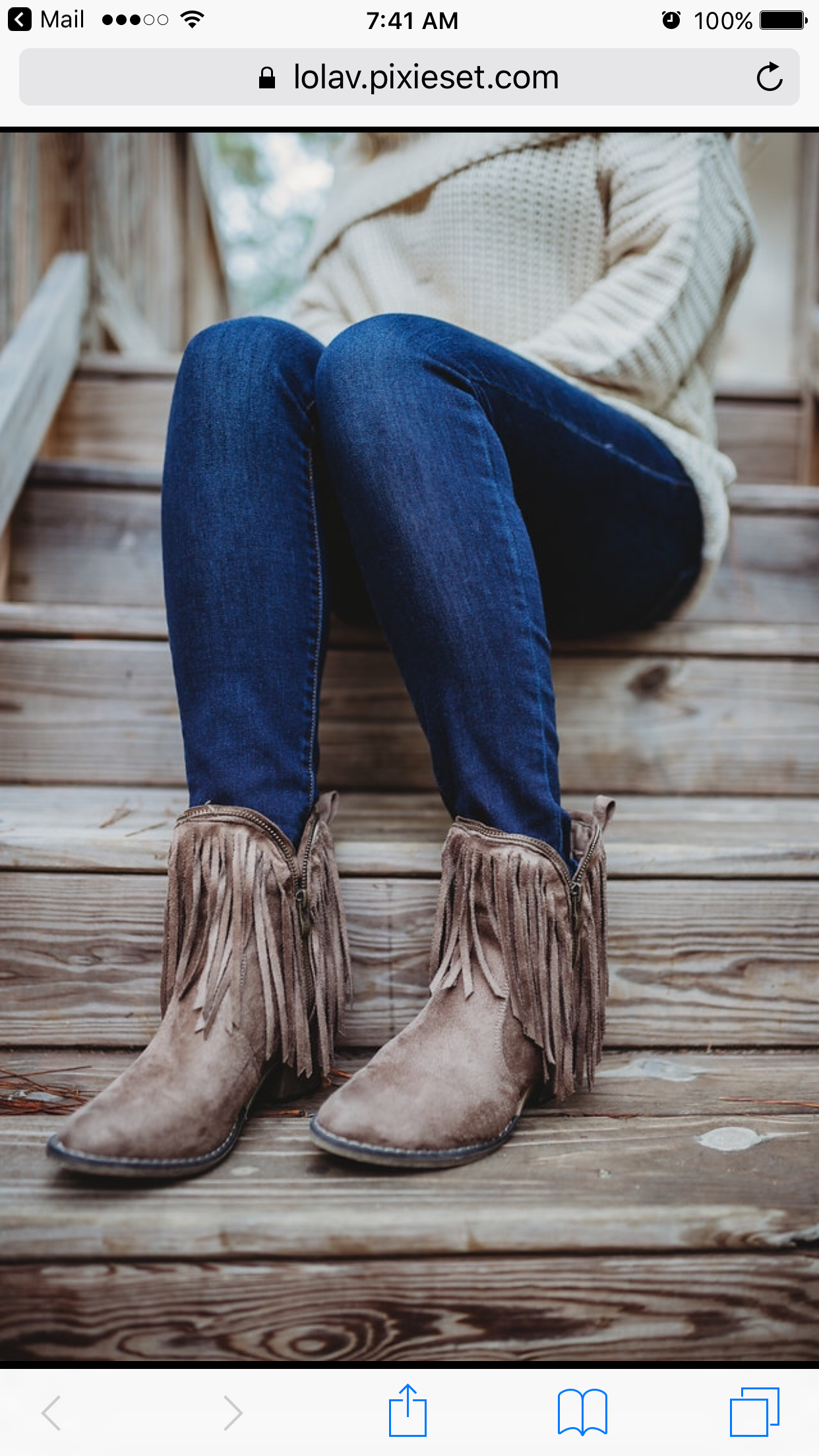 Cheyenne Bootie-SIZE 7-LAST PAIR