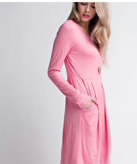 Hayden Dress in Blush