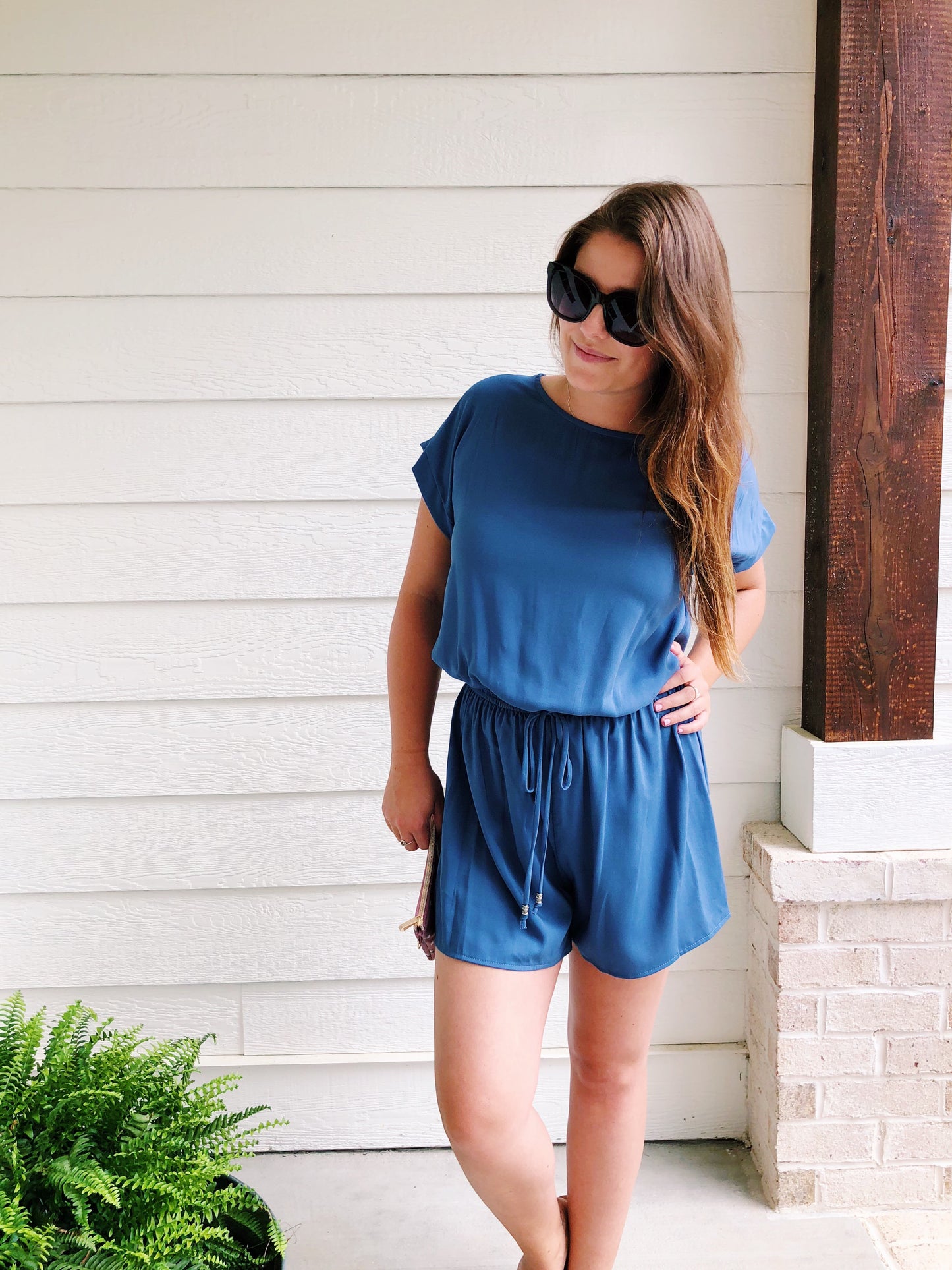Indigo Romper