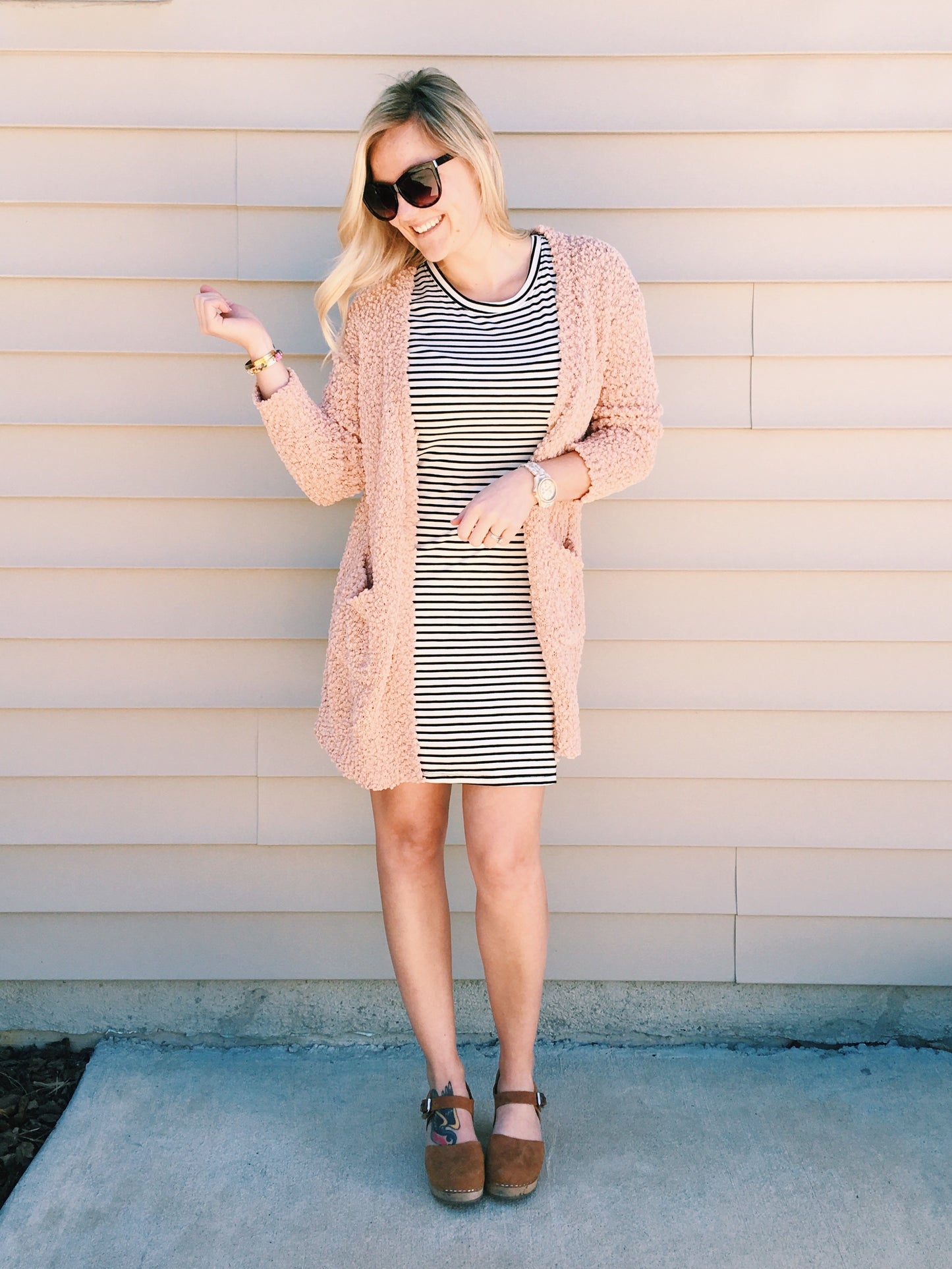 The Cassie Stripe Dress