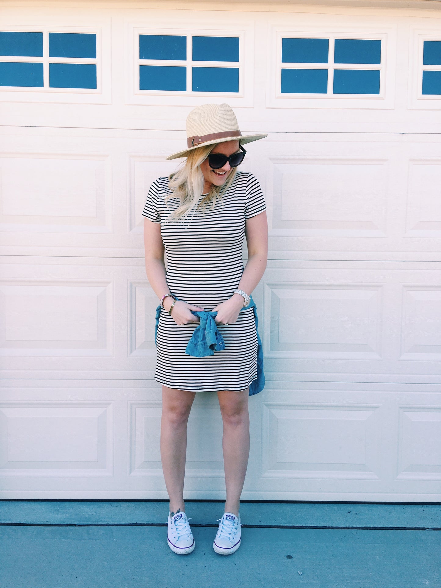 The Cassie Stripe Dress