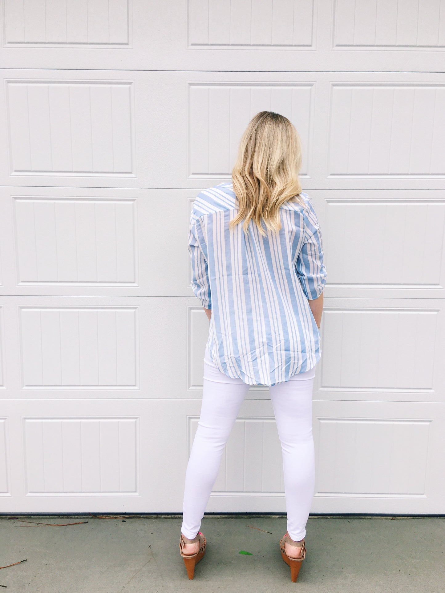 Set Sail Striped Blouse