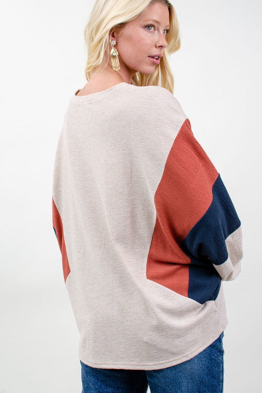 Auburn Top in Oatmeal
