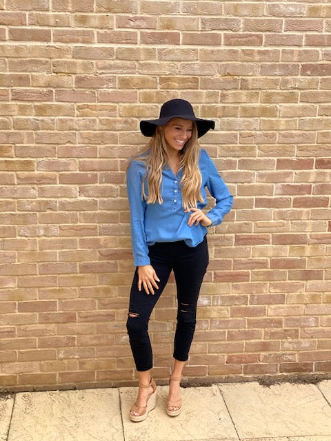 Bordeaux Chambray