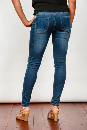 Skinny Slit Jeans
