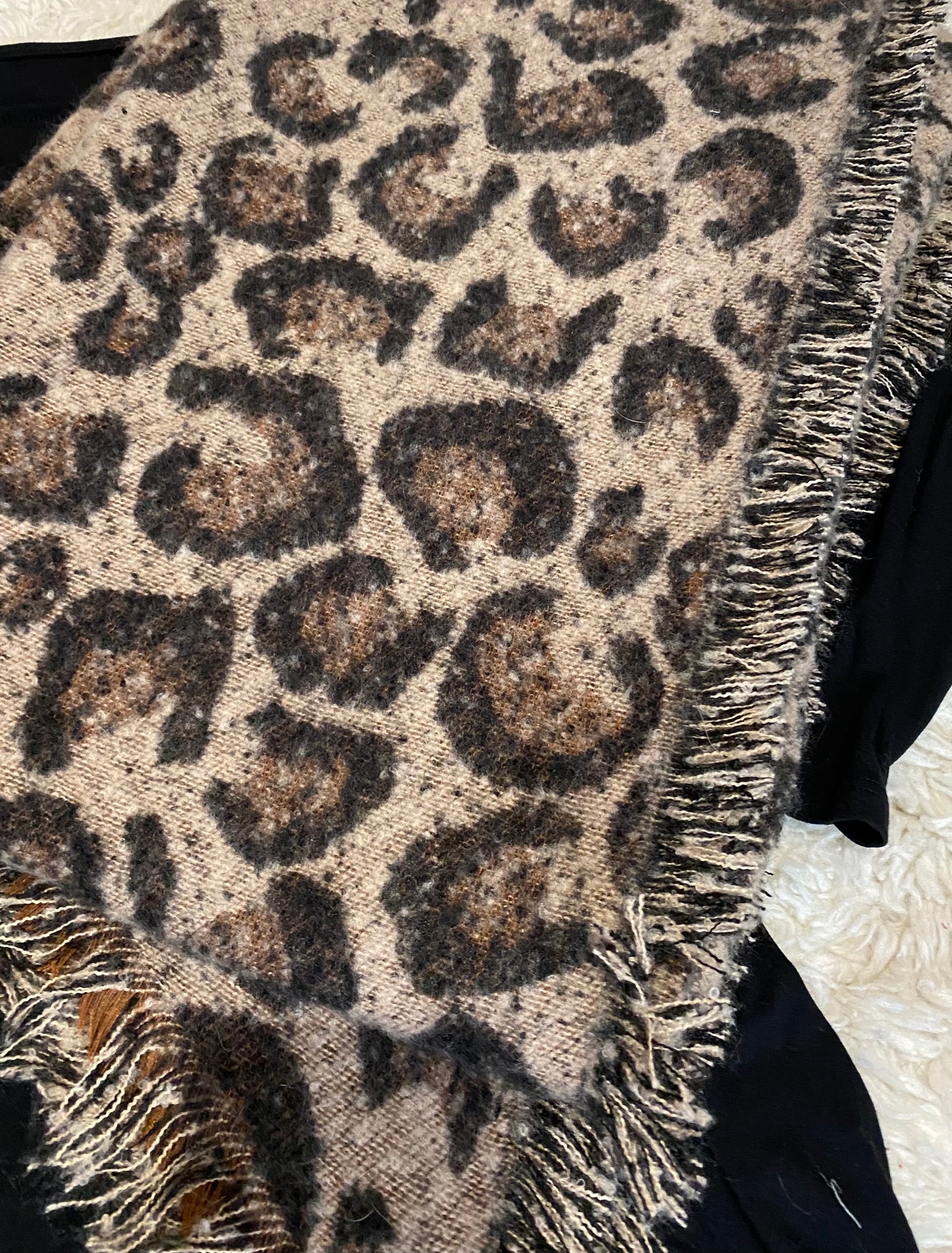 Leopard Brown Scarf