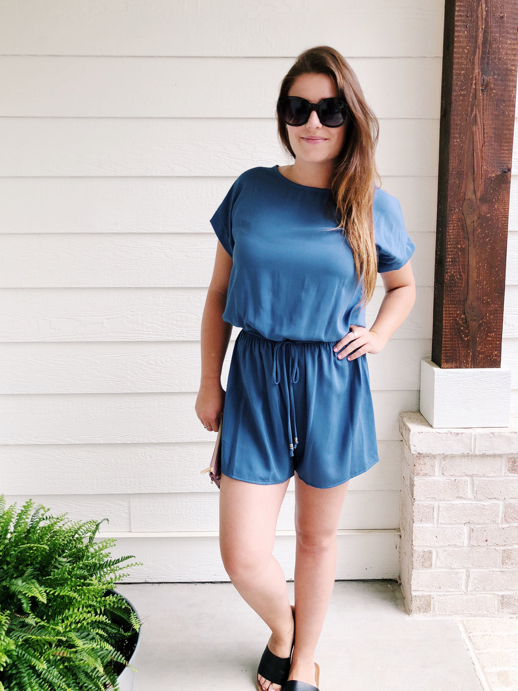 Indigo Romper
