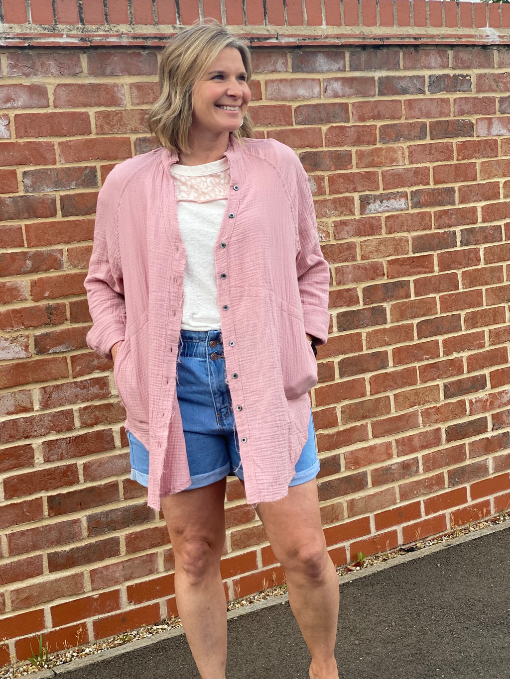 Hadley Plush Over-Sized Shirt