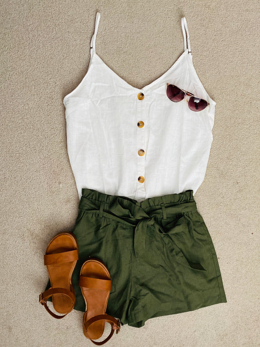 Hayden Linen Tank