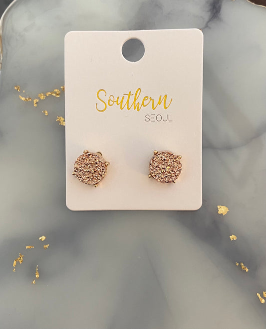 Rose Gold Studs